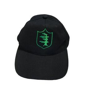 AJM International Lebanon Cedar Tree Cap OS Black, Green Trucker Hat